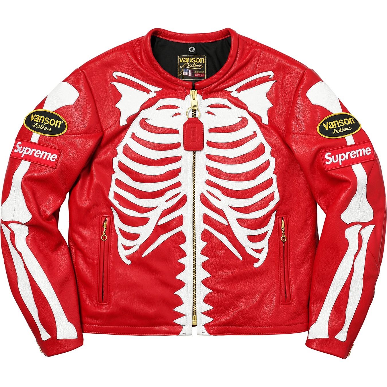 Supreme®/Vanson® Leather Bones Jacket view 26